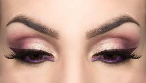 Trucco grafico marrone e viola per uno sguardo spettacolare! - Beautydea